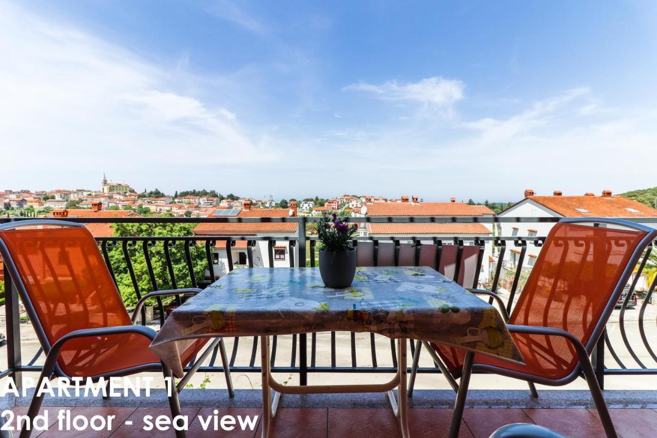 Beautiful Sea View Apartments - Niko Ceko Vrsar Εξωτερικό φωτογραφία