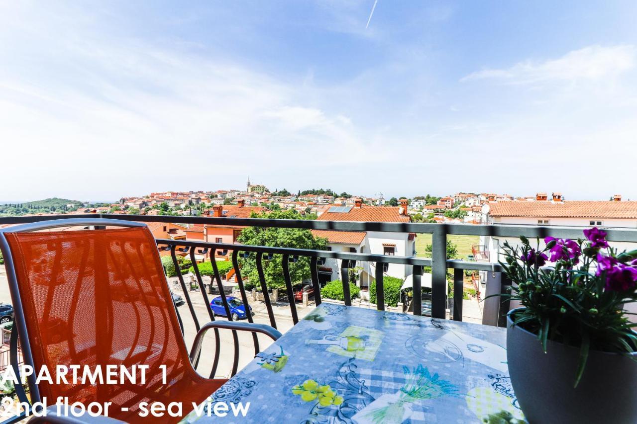 Beautiful Sea View Apartments - Niko Ceko Vrsar Εξωτερικό φωτογραφία